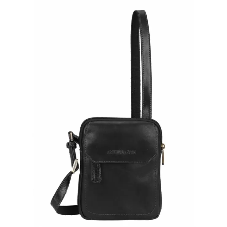 Clearance Arthur et Aston Body Bag Cuir Martin