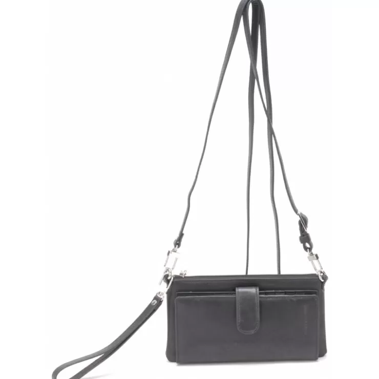 Online Arthur et Aston Compagnon Pochette Bandouliere Cuir Huile