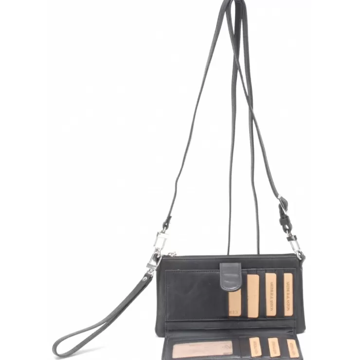 Online Arthur et Aston Compagnon Pochette Bandouliere Cuir Huile