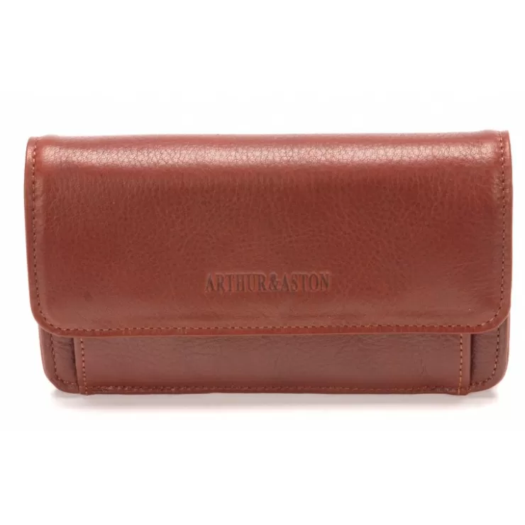 Flash Sale Arthur et Aston Pochette Ceinture Pablo Cuir Plonge