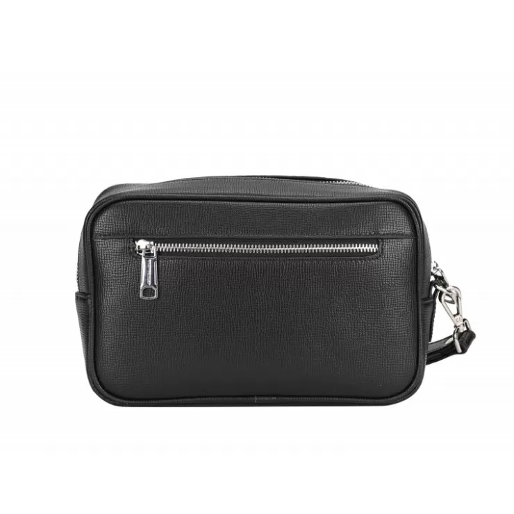 Shop Arthur et Aston Pochette Nelson Croute De Cuir