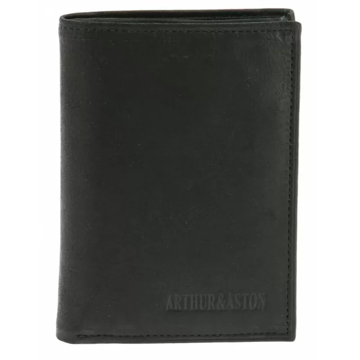 Sale Arthur et Aston Portefeuille Cuir Vachette Gras