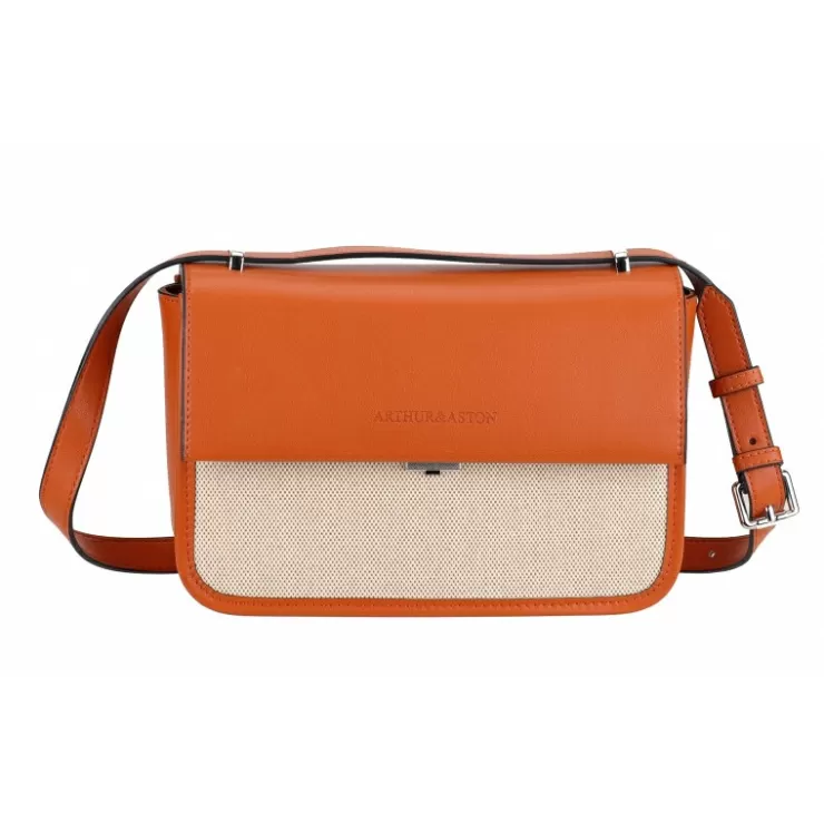 Shop Arthur et Aston Sac Bandoulière Toile Adele