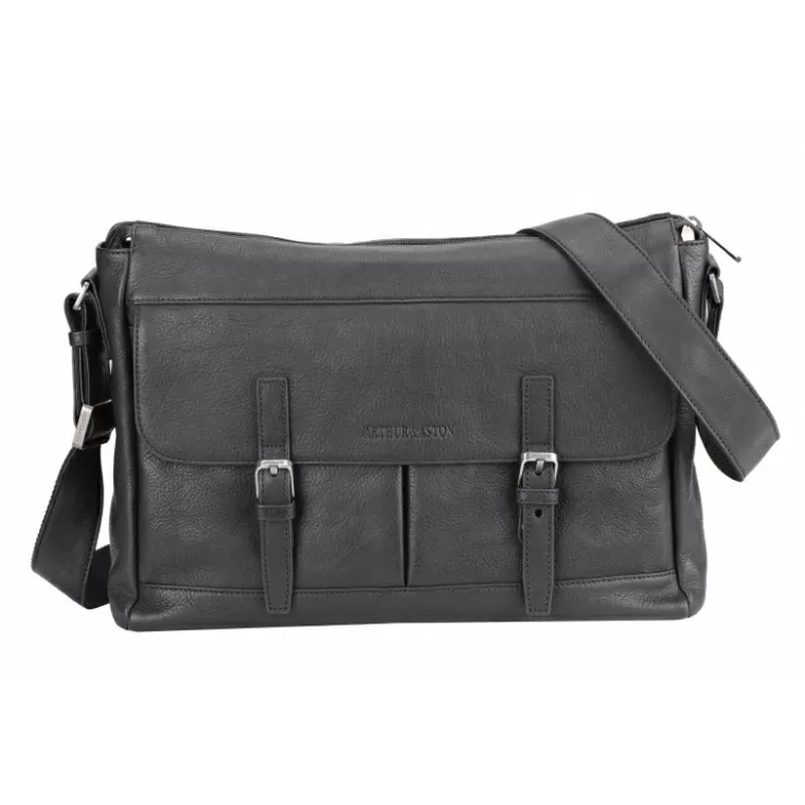 Clearance Arthur et Aston Sac Besace Antonio Cuir Vachette