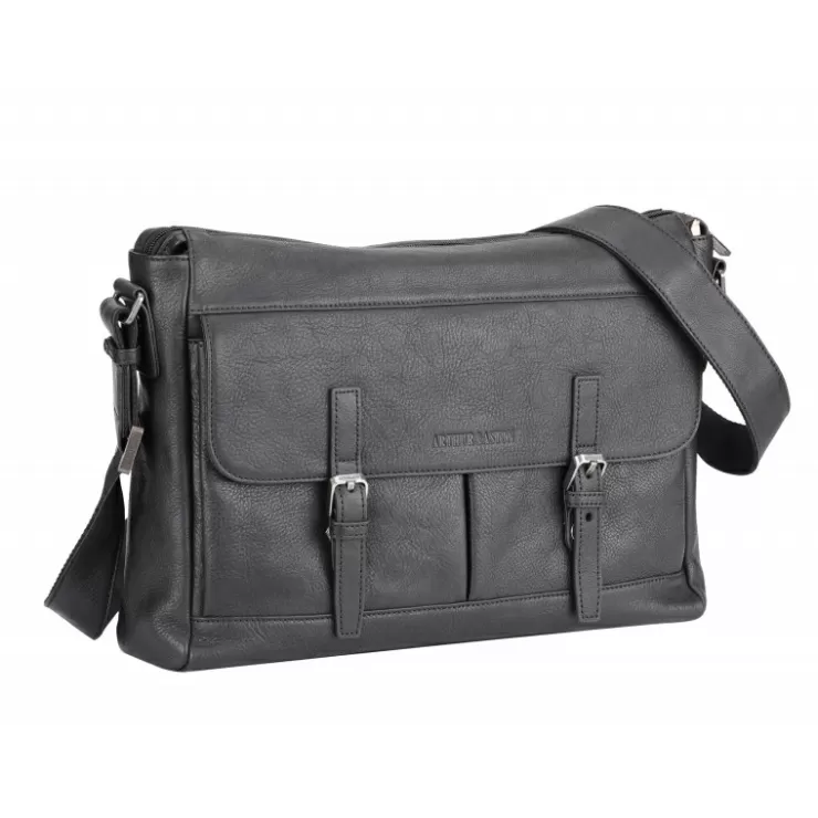 Clearance Arthur et Aston Sac Besace Antonio Cuir Vachette