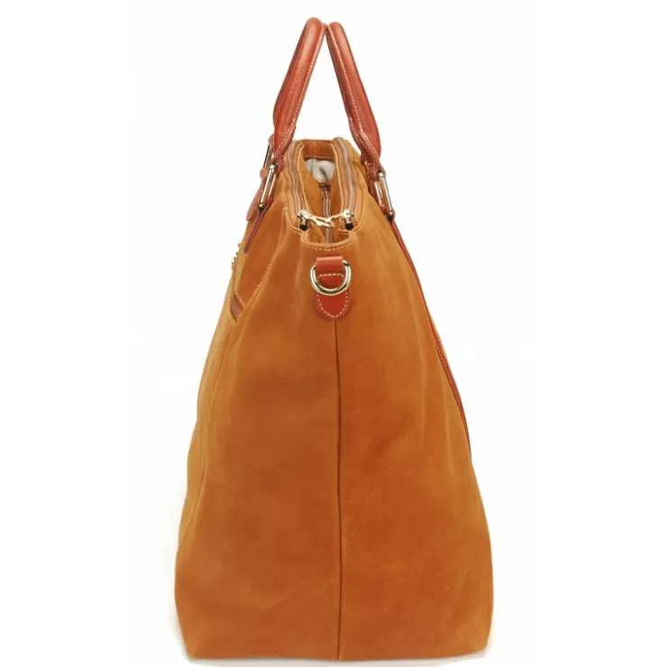 New Arthur et Aston Sac De Voyage Marina En Cuir Suede