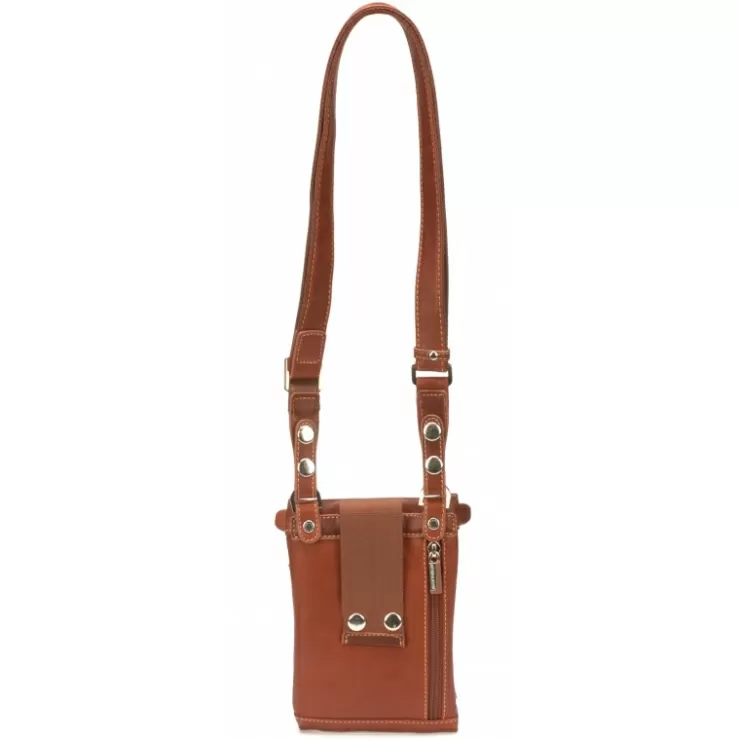 Shop Arthur et Aston Sac Pochette Extra Plate Pablo Cuir De Vachette Plonge