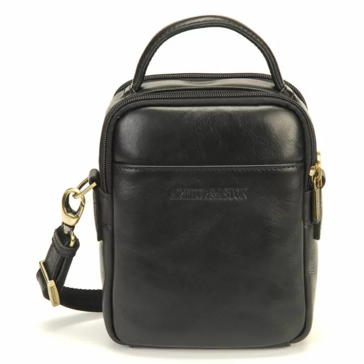 Discount Arthur et Aston Sac Porte Travers Adam En Cuir