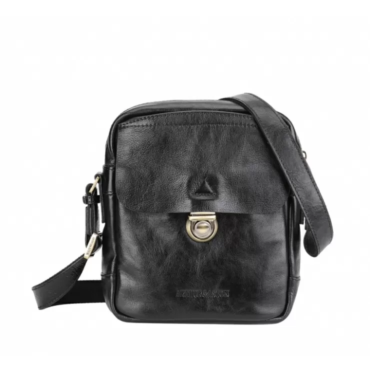 Discount Arthur et Aston Sac Travers Sergio Cuir Vachette Vegetal