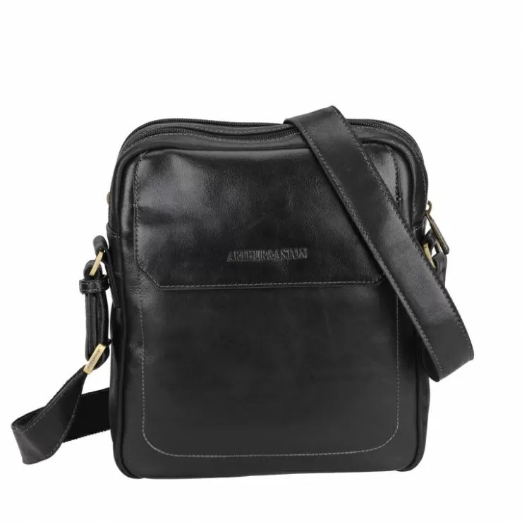 Shop Arthur et Aston Sac Travers Xl Cuir Martin