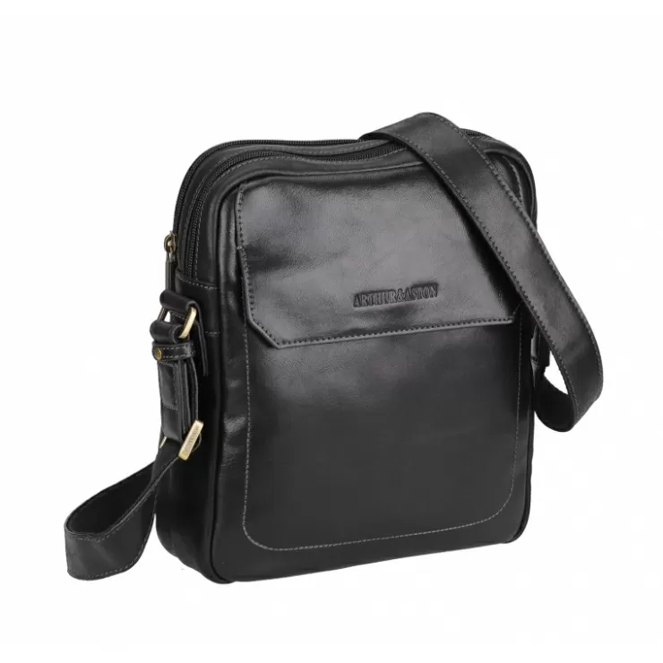 Shop Arthur et Aston Sac Travers Xl Cuir Martin